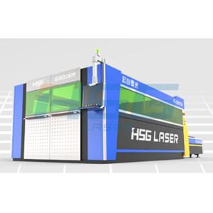 Cheap Full-protection and high-speed fiber laser cutting machine HS-G3015A for sale