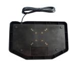 Ruggedized Vehicle Keyboard Desktop With Touchpad Backlit Scissors Switch