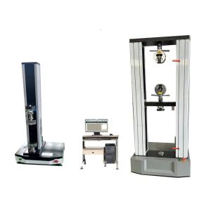 10KN Electric Universal Testing Machine with 0.001mm Crossbeam Displacement Resolution for Materials Testing and Control