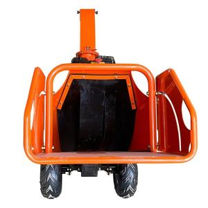 15hp Petrol Wood Chipper Machine 5 inch Tree Branch Shredder Machine