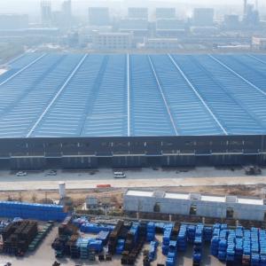 Prefabricated Steel Structure Warehouse with 50-Year Lifespan