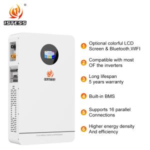 lifepo4 lithium battery Solar Energy Storage Battery system 25.6V 200Ah 5.12kwh