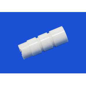 Thick Zirconia Ceramic Threaded Rod With Internal Thread Machined
