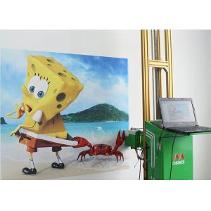 Cheap 2880DPI ZKMC Smart 3D 4D 1.7m UV Wall Printer for sale