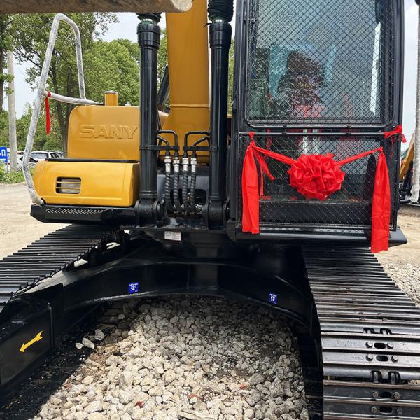 SANY SY155 Used Crawler Excavator 84KW Rated Power 0.7m3 Bucket Capacity 15 Ton Weight