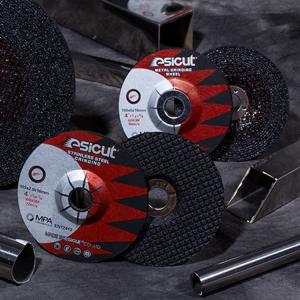 Cheap Iron Silicon Carbide Corundum Grinding Wheel A24OBF 4'' Abrasive Disc for sale