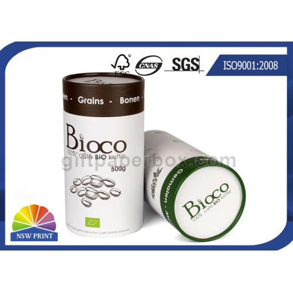 Quality Aluminum Foiling Inside Paper Packaging Tube / Cardboard Cylinder Packaging Box wholesale
