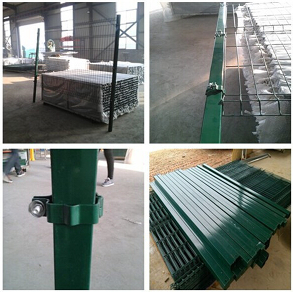 cheap welded wire mesh curved fence / high security fence panels / garden fence wire fencing