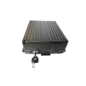 Cheap 720P 1080p HDD SSD AHD 4 Channel Car DVR Recorder For Bus Truck 162 * 153 * 52mm for sale