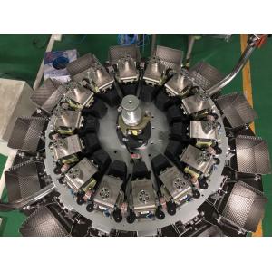 14 Heads Combination Weigher With 0.8L 1.6L 2.5L 5L Plain Hoppers For Grains