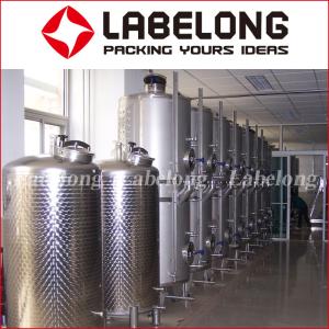 Fruit Juice Packaging Machine Micro Pressure Filling Operation Adopted