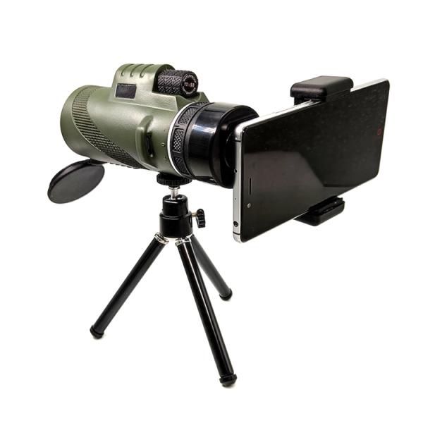 Monocular Phone Telescope 12x50 Roof High Quality Bak4 Natural Sight