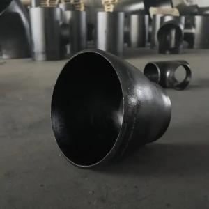 Carbon Steel Reducers Butt Welded Pipe Fittings Concentric Reducer With Black Painting/Peter