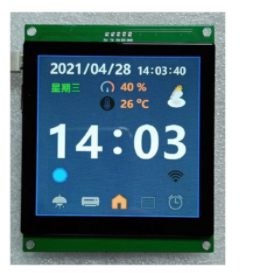 Cheap 3.95 Inch 720x720 Resolution TFT LCD Touch Screen with 300 Cd/m2 Brightness for sale