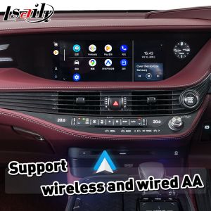 Lsailt Wireless Android Auto Carplay Interface for 2017-2020 Lexus LS500 LS500h