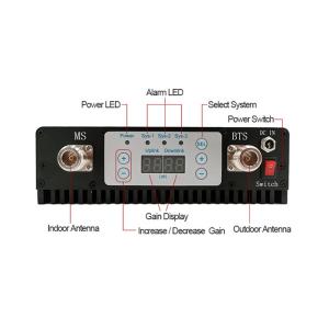 23dBm Mobile Phone Signal Repeater GSM 900MHz DCS/LTE 1800MHz Dual Band 2G 3G 4G