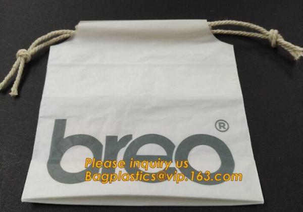Quality DIY drawstring christmas gift bag,Printed Plastic Drawstring Bag,custom printed small apple quality plastic drawstring b wholesale