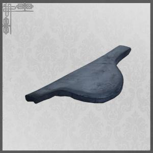 Buddhist Temple Enclose Chinese Clay Roof Tiles Matt Unglazed Weather Proof