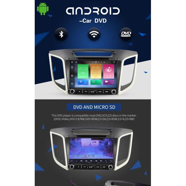 AUX Video Hyundai Santa Fe Dvd Multimedia System PX5 Quad Core 8*3Ghz