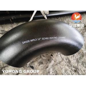 LOW TEMPRETURE ALLOY STEEL BUTT WELD FITTING SA420 WPL3 LR ELBOW