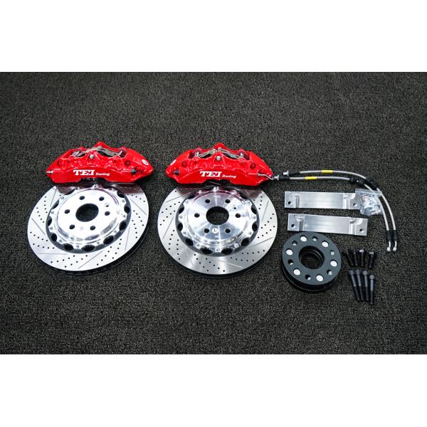 TEI Racing BBK P60NS 6 Piston Forged two - pieces Caliper Brake Kit For Cadillac