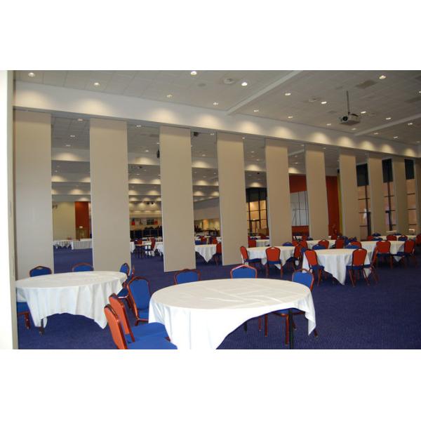 Quality Conference Room Sound Proof Operable Folding Partition Walls Aluminum Frame wholesale