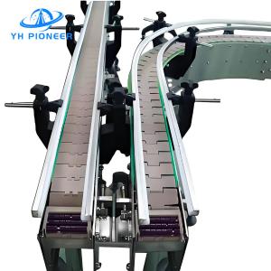 Synchronized Multi Column Chain Plate Conveyor For Accurate Bottle Handling