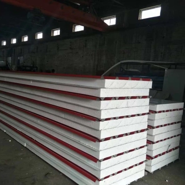 Quality Soundproofing Polystyrene 75mm EPS Sandwich Panel Building Material wholesale