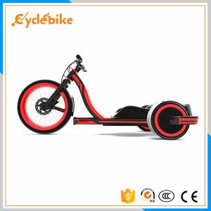 48 Voltage 35km / H Max Speed Electric Drift Trike With 15.4ah Lithium Battery