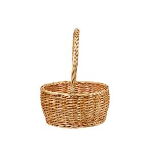 OEM Large Gift Basket Bread Flower Picnic Handmade Woven Custom Straw Wicker