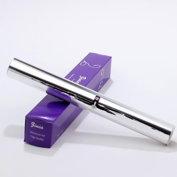 Quality Customized Length Silver Soft Easy Shape Food Grade Baking Foil Paper Household Aluminium Foil Rolls wholesale