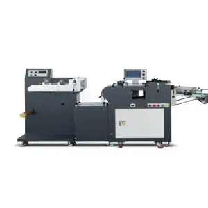 PLC Controlled Barcode Label Die Cutting Machine 350mm Max 1000mm Diameter 15m