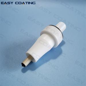 PTFE material powder painting spray guns OPTI 2F round electrode nozzle set