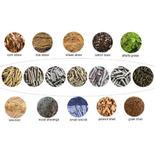 MIKIM Small Wood Pellets Machine Flat Die 15mm 20mm With Bags Dust Filter