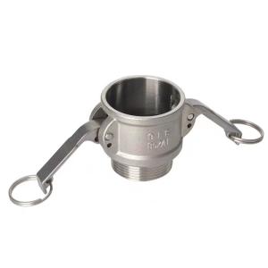 Head Code Cylindrical Camlock Fitting for 304 316 Stainless Steel Pipes and