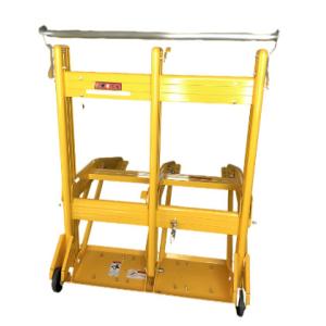 Move Easily Work Area Mobile Vehicle Barrier High Brightness With Wheels