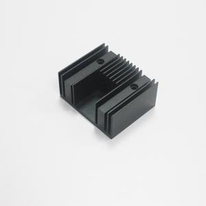 Anodizing Black Aluminium Heat Sink Extrusion For LED Lights