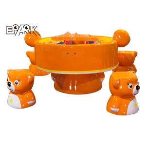 Bear Sand Table Coin Pusher Amusement Game Machines For Kids L90*W120*H70 CM