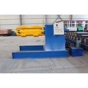 Fully Automatic Hydraulic Coil Decoiler High Precision 10 Tons Loading Weight