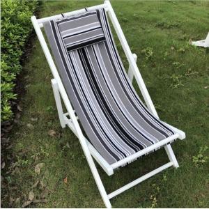 General Outdoor Furniture Modern Design Adjustable Height Foldable Wooden Beach