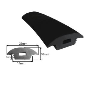 Custom Shape Industrial T-Shape Extrusion Rubber Sealing Strip for Solar