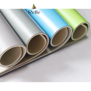 Excellent Wear Resistance 5mm Foam Backing Relle Color PVC Flooring Roll for Dance