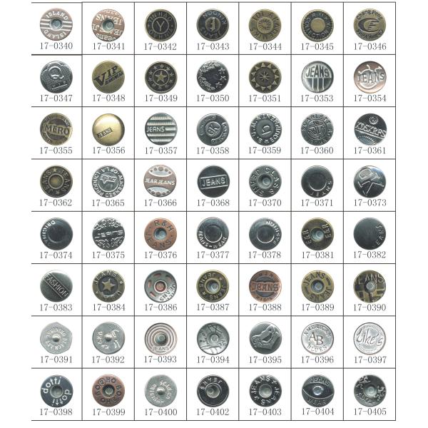 wholesale factory cheap price iron material metal jeans button