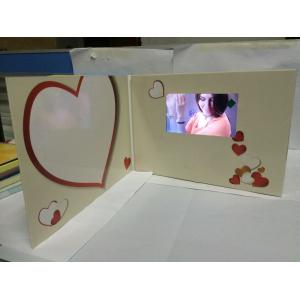 TV in Card 5 Inch LCD Video Greeting Cards Supported Full Format Video
