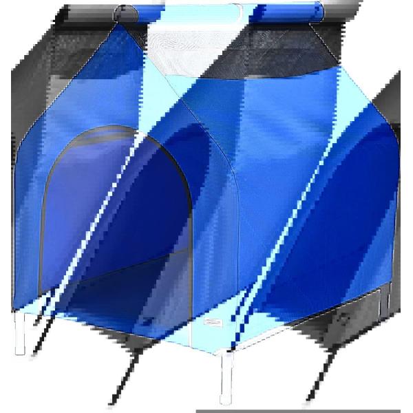 Xl Elevated Dog Bed Pet Bed Sunshade March Bed Outdoor Pet Tent Breathable Portable Dog Kennel Tent