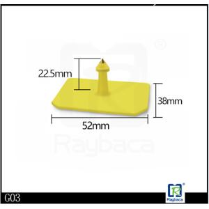Waterproof cheap Cattle Identification Tags / Electronic Ear Tags For Cattle
