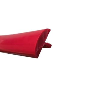 Soft Colorful Flexible PVC Profiles Panel Plastic Pvc Profile Customized