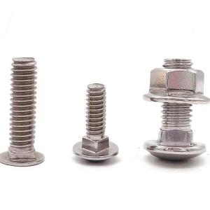 Plain TUV Countersunk Carriage Bolts M8 Hexagon Socket