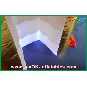 Inflatable Photo Booth Rental 2.5m X 2.5m X 2.5m Golden Inflatable Photo Booth