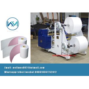 2Ply/two roll Carbonless Paper/Thermal Paper Roll Slitting Rewinder Machine